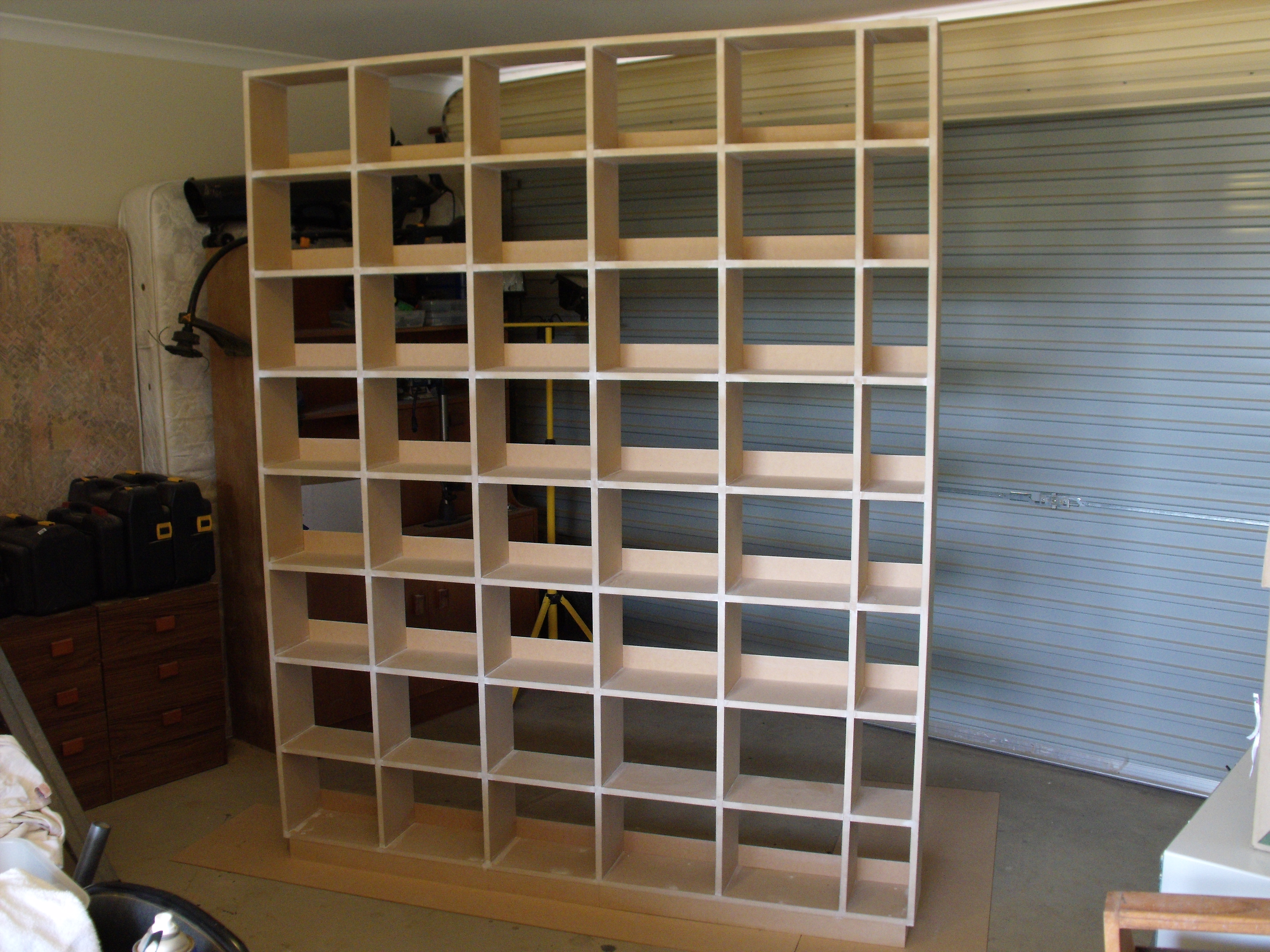 DVD SHELVES – ASSEMBLY